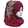 Turkish Bridal Stylish Fancy Hijab