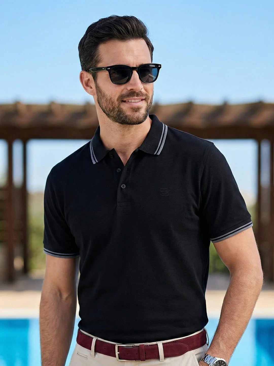 Men's Basic Polo T-Shirt