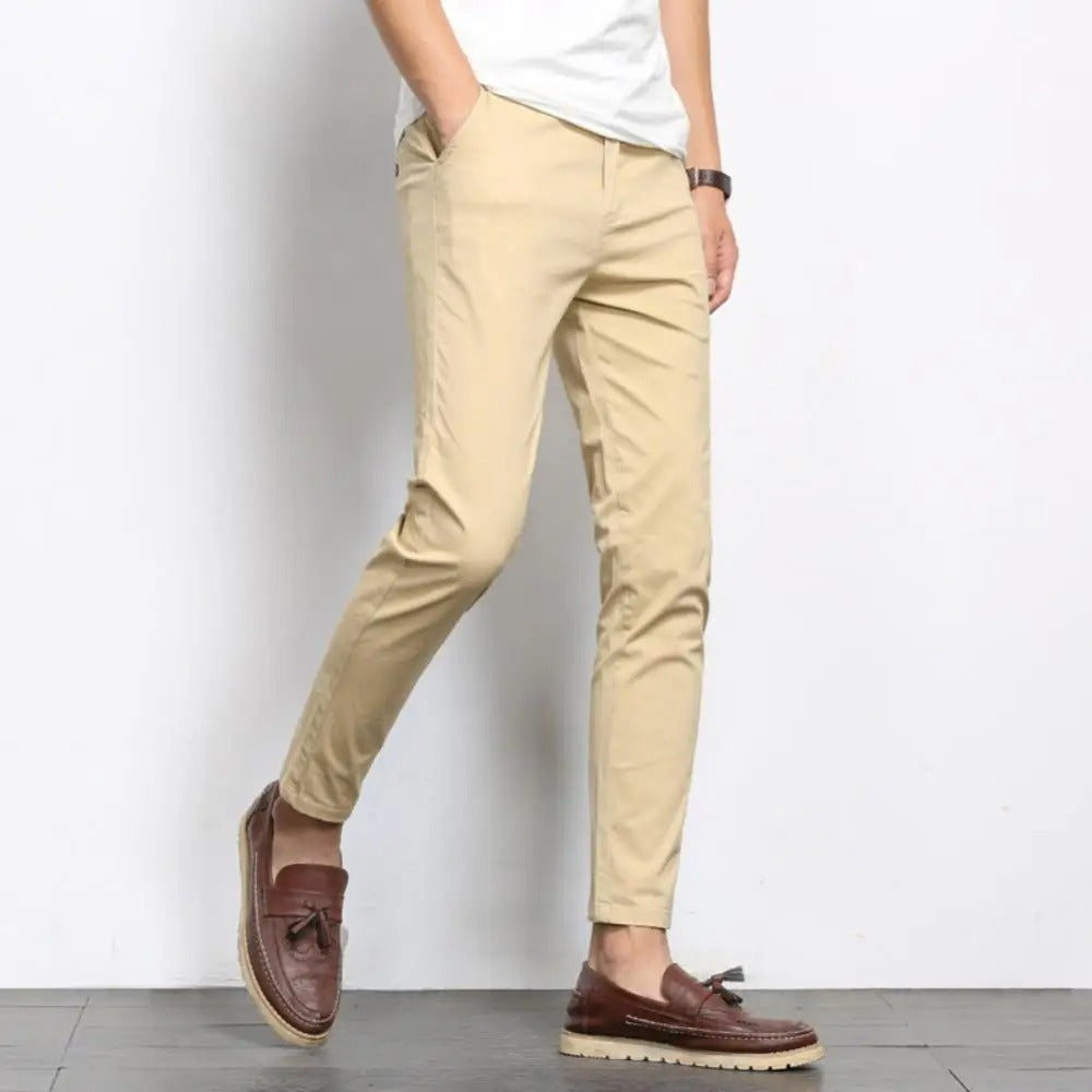Cotton chinos pants