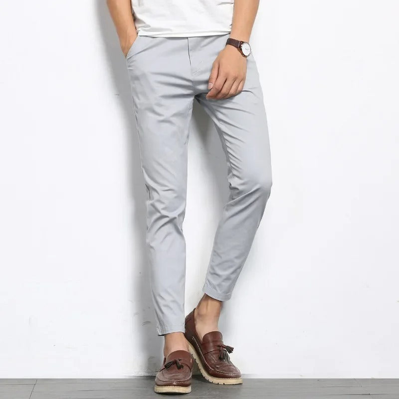 Cotton chinos pants